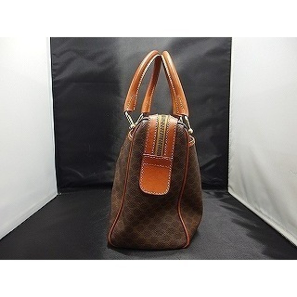 Celine Macadam Pattern Square Bag Brown - image 2